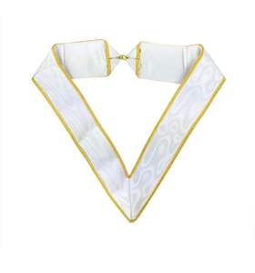 Provincial Collarette Masonic Regalia Red Con Roseta Venta Al Por Mayor Masonic Regalia Collarette - Product Image 3