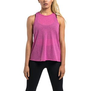 เสื้อกล้ามออกกำลังกายสีพื้นสำหรับผู้หญิง |   ผ้าฝ้ายระบายอากาศได้ดี |   ชุดออกกำลังกายคุณภาพสูง |   ชุดออกกำลังกายแบบไม่มีแขน - Product Image 3