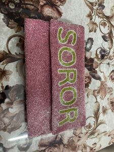 Bolso de mano con cuentas de la mejor calidad SOROR Theme con cadena desmontable de cuerpo cruzado - Product Image 2