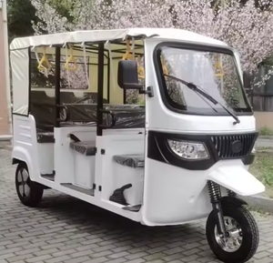 Bicicletas eléctricas de tres ruedas listas para enviar, con certificación EEC, triciclo eléctrico para taxi de pasajeros con amortiguador resistente. - Product Image 1