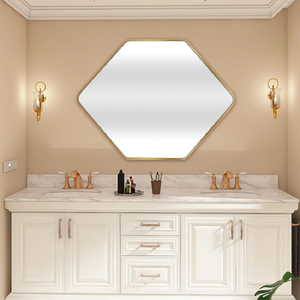 Miroir mural décoratif moderne irrégulier en verre pour la décoration intérieure - Product Image 6