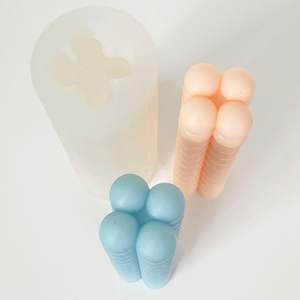 Moule silicone 3D géométrique Rubik's Cube série aromathérapie bougie DIY boule <span class=keywords><strong>magique</strong></span> plâtre <span class=keywords><strong>parfum</strong></span>é main savon moule à gâteau - Product Image 5