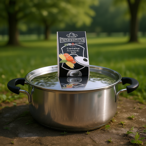 Polished Chrome 430 20cm Stainless Steel <b>Pot</b> <b>Lid</b> for Soup & Stock <b>Pots</b> - Product Image 3