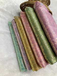 NOUVELLE TENDANCE CORDING SÉQUENCE SAREE UNIQUE TENUE SÉQUENCE DE TRAVAIL BRODÉ SAREE SUR ORGANZA AVEC BLOUSE DE TRAVAIL LOURD M CRÉATION - Product Image 4