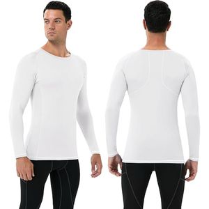 Fábrica de Camisetas de Protección Solar para Hombre OEM |   Camiseta de Compresión de Manga Larga con Logotipo Personalizado |   Ropa de Entrenamiento de Surf, MMA y BJJ al por Mayor - Product Image 4