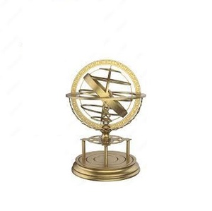 Nouveau support de globe en métal dernier support d'armillaire nouveau décor nautique en prix de gros support d'armillaire en métal en finition vintage - Product Image 6
