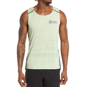 Camiseta sin Mangas de Punto Informal para Hombre, Chaleco Deportivo Transpirable de Secado Rápido, Ropa Deportiva de Algodón/Poliéster, Gran Venta - Product Image 4