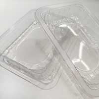 Bandeja Termoformada Transparente de PET/PE de 458*0.35mm para Envasado de Pasta, Bandeja de Plástico de Grado Alimenticio