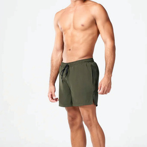 Joggers ligeros y transpirables para hombre, pantalones cortos deportivos con logotipo personalizado y cierre de cordón, pantalones cortos de entrenamiento, pantalones cortos para correr Fitness - Product Image 5