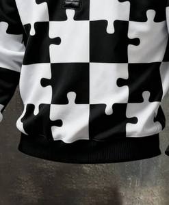 เสื้อแจ็คเก็ตเลตเตอร์แมนผู้ชายสำหรับฤดูหนาว น้ำหนักเบา คุณภาพสูง คอตั้ง โลโก้ด้านหน้า ดีไซน์ปรับแต่งได้ ผ้าฝ้าย 100% ระบายอากาศได้ดี - Product Image 5