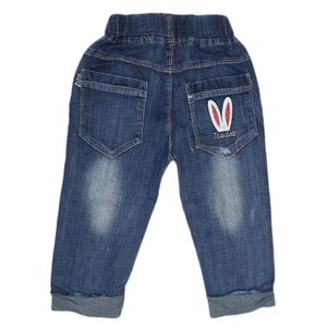 Capri en jean pour filles - Bleu - Product Image 3
