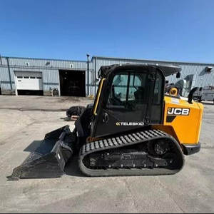 JCB Skid Steer Loader Compact Track Loader 2 Ton Construction Equipment With FPT Engine <b>Used</b> <b>Machine</b> - Product Image 2