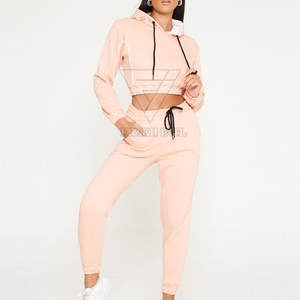 ชุดครอปของผู้หญิงชุดเสื้อครอปทำจากผ้าฝ้าย - Product Image 2