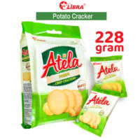 Galletas Crujientes de Patata Fresca de Jardín, Dulces y Saladas, 228G, Bajas en Grasa, Snack Nutritivo, Vietnam