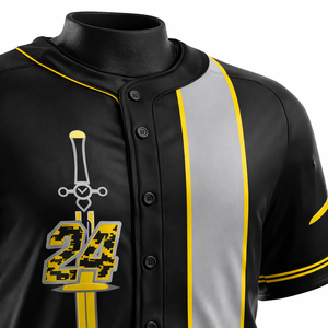 Uniforme de Béisbol Personalizado, Conjunto de Camiseta y Pantalones, Sublimación Completa, Impresión de Nombre y Número del Equipo, Secado Rápido, Transpirable - Product Image 4