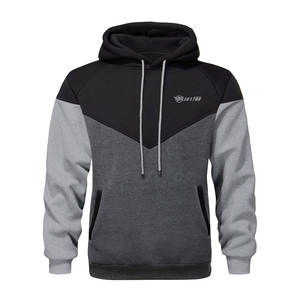 Tres colores en un pulóver Hombres Sudaderas con capucha Venta caliente Causal Hombres Sudaderas con capucha con buena calidad - Product Image 1