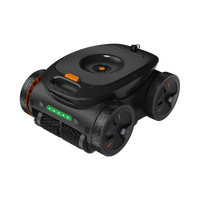 Robot de Limpieza de Piscinas Addotron Hydro PRO 9000mAh, Modo Dual 4WD, Control por Aplicación, para Pisos, Paredes y Líneas de Agua
