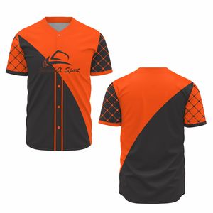 Camisetas de béisbol personalizadas Diseño único y logotipos de equipo Técnicas transpirables e impresas - Product Image 3