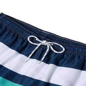 Pantalones cortos de gimnasio para hombre de alta calidad, diseño de bloque de Color sólido con cintura con cordón, sublimación ecológica impresa, precio barato - Product Image 4