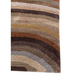 Acar Handmade <b>Wool</b> & Viscose Tra-14838 Rug Beige <b>Brown</b> Striped Rectangle Hallway Diamond Pattern for Teen Big Size for Home Use - Product Image 4