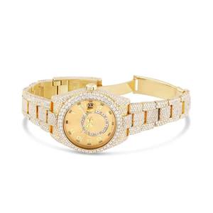 Elegante Reloj Mecánico de Acero Inoxidable con Correa de Cuero, Resistente al Agua, Diseño Moderno y Estético para Uso Diario y de Negocios - Product Image 1