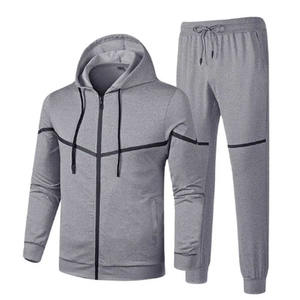 Vente en gros 2024 survêtement d'exercice de gymnastique à manches mi-longues personnalisé pour hommes de haute qualité 100% coton imprimé Logo grande taille été printemps - Product Image 1