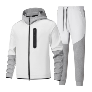 Meilleure qualité vêtements de sport survêtements d'hiver 2025 logo personnalisé Tech polaire coton formation pour hommes survêtement survêtement - Product Image 2