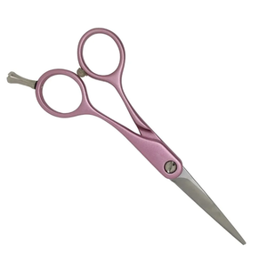Lame droite pointue de ciseaux de coiffure de rose d'acier inoxydable évalué par haute avec la marque de distributeur pour la coupe de cheveux - Product Image 3