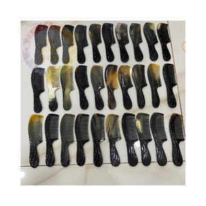 หวีฮอร์นธรรมชาติในราคาขายส่ง-ทำมือเป็นมิตรกับสิ่งแวดล้อมและเหมาะสำหรับการดูแลเส้นผมและจัดแต่งทรงผม - Product Image 4