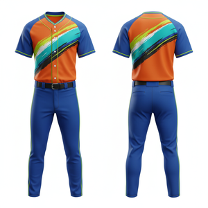 Conjunto de Uniforme de Béisbol con Diseño Sublimado, Tela Ligera, Ajuste Atlético Cómodo - Product Image 4