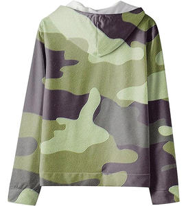 Ropa deportiva profesional Sudaderas con cremallera de sublimación transpirable Precio al por mayor Sudaderas con capucha personalizadas con estampado completo por encargo - Product Image 6