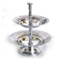 Meilleures ventes : Kit de moules pour support à gâteau à 2 niveaux en métal, design branche d'arbre, écologique, de la collection 2 Brothers, pour la décoration d'hôtels et de mariages, à prix réduit
