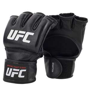Gants d'entraînement UFC MMA Boxe Sanda en cuir PU léger, antidérapants, avec sangle de poignet réglable et évacuation de l'humidité - Product Image 4