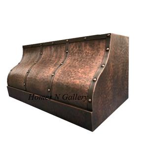 Campanas extractoras de cobre martillado, fábrica de campanas extractoras de cocina de acero inoxidable, fabricante de campanas extractoras de cobre para el hogar, rejillas de ventilación para Cocina - Product Image 5