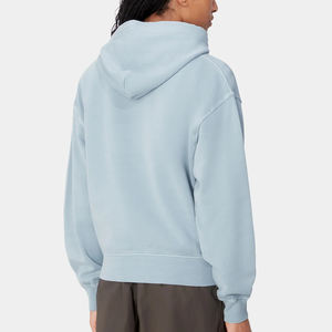 2025 estilo de moda Sudadera con capucha Lisa señoras nuevo diseño mujeres sudadera manga larga Top Sudadera con capucha algodón de gran tamaño mujeres sudaderas con capucha - Product Image 6
