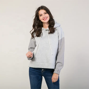 Sudadera con Capucha de Felpa 100% Algodón para Mujer, Estampada, Bordada, Holgada, Informal, para Invierno, Otoño e Invierno, de Manga Larga - Product Image 4