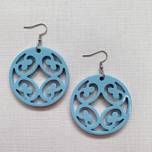 Fabriqué au Vietnam produits corne de buffle naturelle boucle d'oreille en or boucle d'oreille produits artisanaux en vrac - Product Image 3