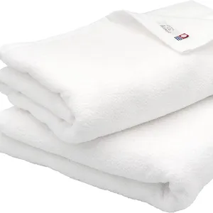 [Wholesale Products][Look for Distributor ] HIORIE Imabari towel Cotton 100% Shirring Bath Towel 60*110cm 380GSM Bath White