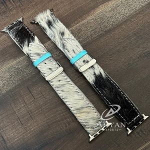 สายนาฬิกาข้อมือหนังวัวแท้สำหรับทุกเพศ - Product Image 1