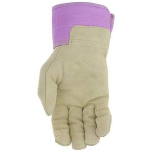 Guantes DE SEGURIDAD DE CUERO dividido de vaca de alta resistencia con características ignífugas y antiimpacto para trabajos de construcción en Sialkot Pakistán - Product Image 4