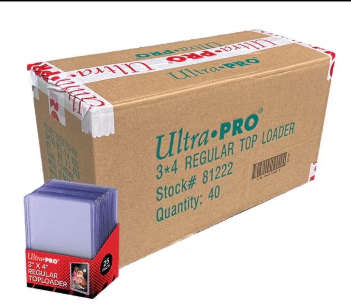 Aazon.co: Ultra PRO - Toploaders Regulares (35 Ct.) Para Tarjetas De