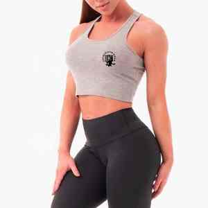 <b>White</b> Organic Cotton O-Neck Tank <b>Top</b> with Ruffles <b>for</b> <b>Women</b>-Breathable Quick Dry Eco-Friendly Casual Wear - Product Image 5