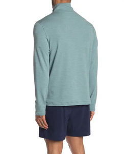 Pull en maille à manches longues imprimé avec fermeture éclair pour hommes, idéal pour les jeunes et les personnes d'âge moyen, chemise de base chaude pour l'hiver, personnalisable - Product Image 3