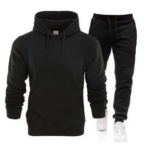 Nouveauté, survêtement deux tons en coton doux avec logo vieilli, survêtement streetwear à logo brodé le plus vendu - Product Image 1