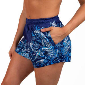 Shorts de pied imprimés personnalisés de haute qualité pour femmes vêtements vêtements en stock shorts de pied pour femmes - Product Image 2