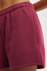 Pantalones deportivos personalizables para mujer, pantalones cortos de tabla de Color sólido con bolsillo con cordón, transpirables, holgados, de cintura media - Product Image 3