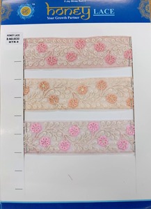 Venta al por mayor tela de encaje de cordón nigeriano con piedras bordado pesado encaje para vestido de fiesta de boda - Product Image 6