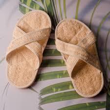 Pantoufles luffa faites à la main au Vietnam douces, durables et biologiques - Product Image 3