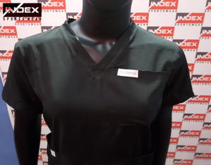Trajes médicos de enfermera personalizados de manga corta, uniformes médicos, conjuntos médicos de hospital, ropa de trabajo con logotipo y diseño personalizados al por mayor - Product Image 5