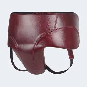 Protège-aine de boxe professionnel en cuir de qualité supérieure, nouveau style, équipement de protection - Product Image 1